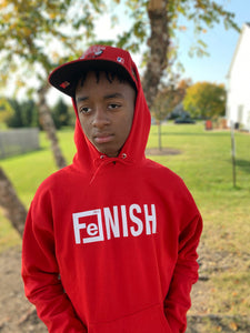 FeNish Hoodie Red